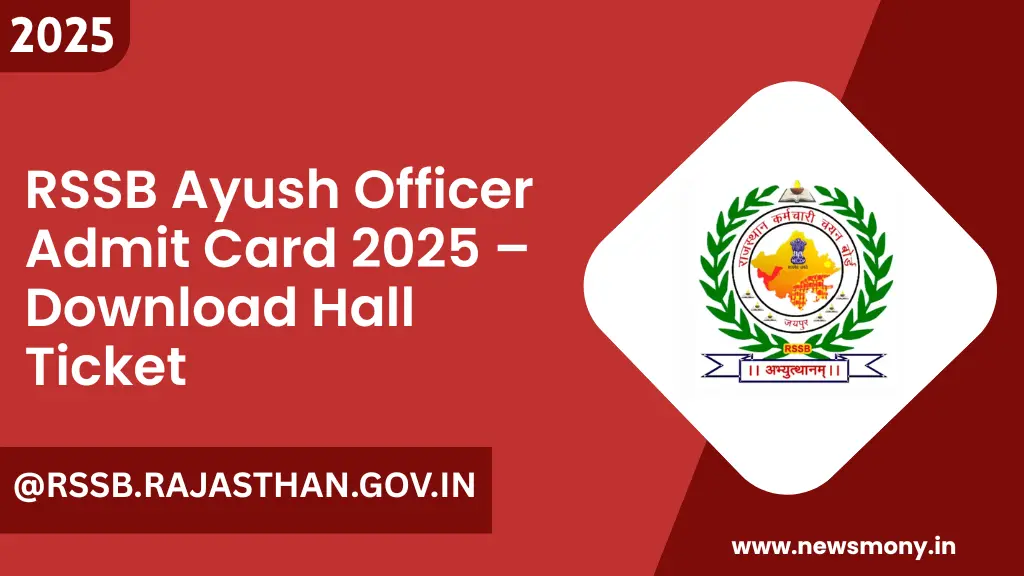 RSSB Ayush Officer Admit Card 2025