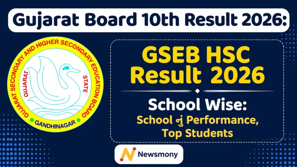 GSEB HSC Result 2026 School Wise